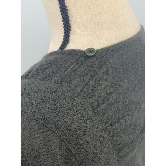 Renli Su 100% Wool Sweater Size SX Green - Picture 9 of 14